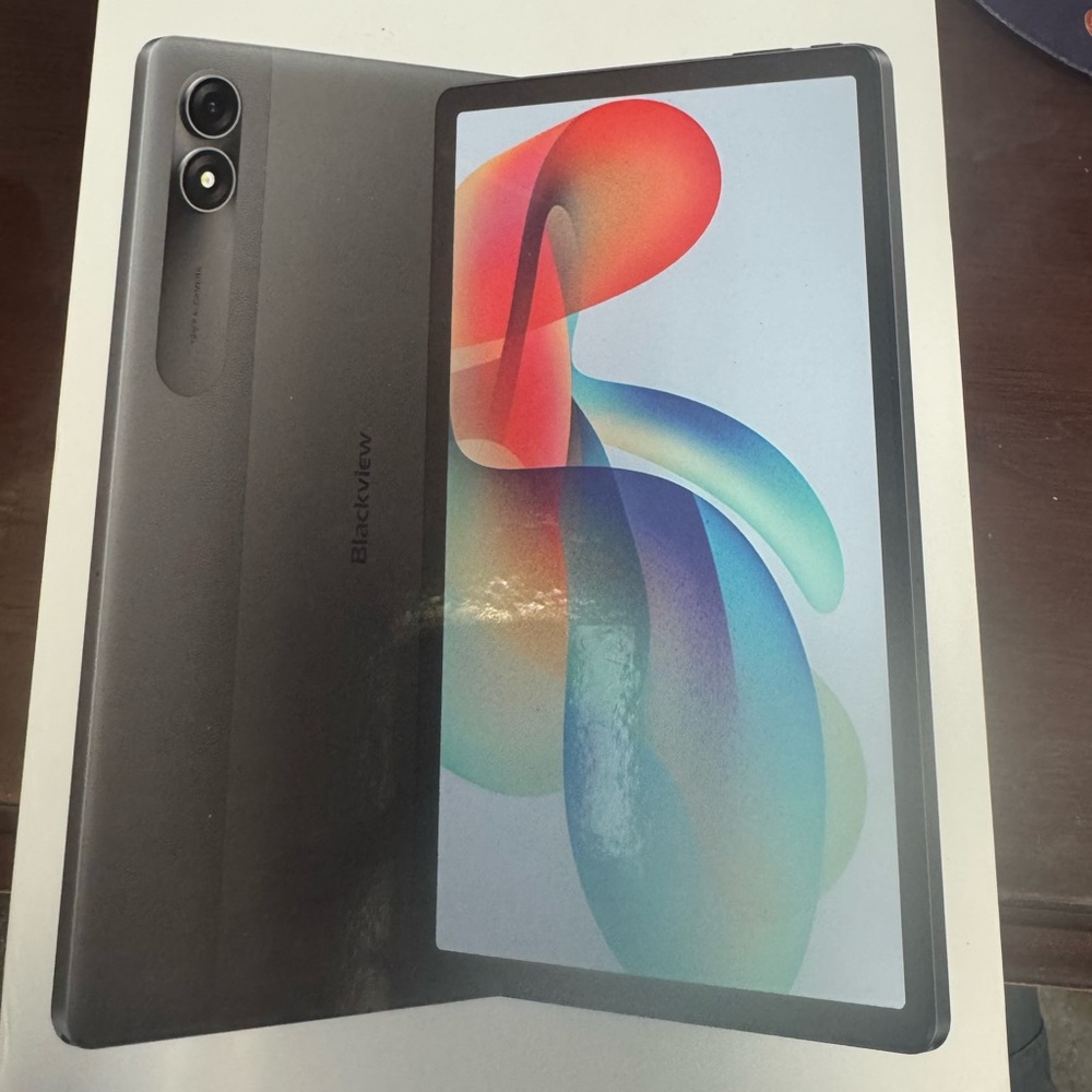 Black Gray Tablet Sleek Design with Dynamic Display